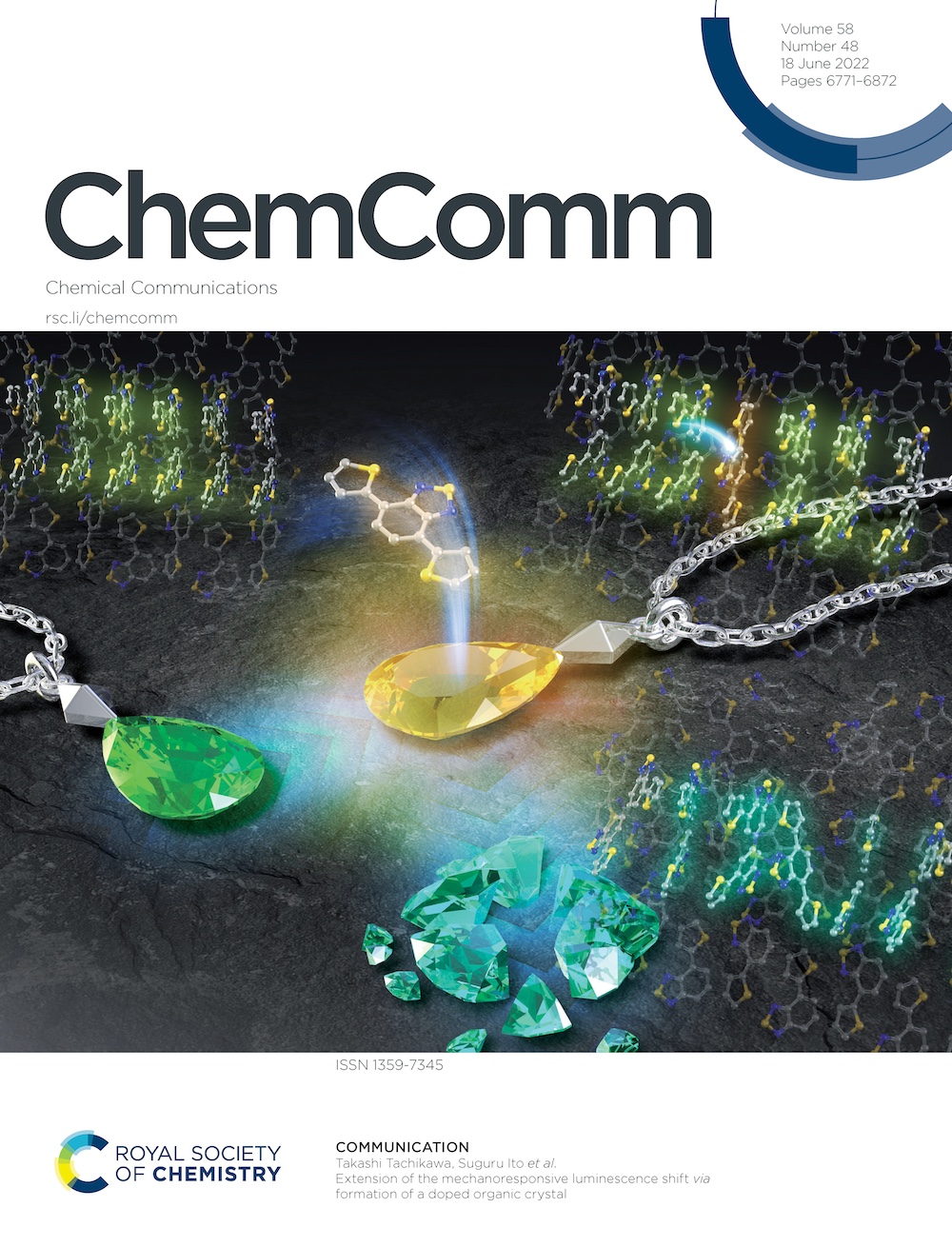 Chem. Commun. 2022 Front Cover