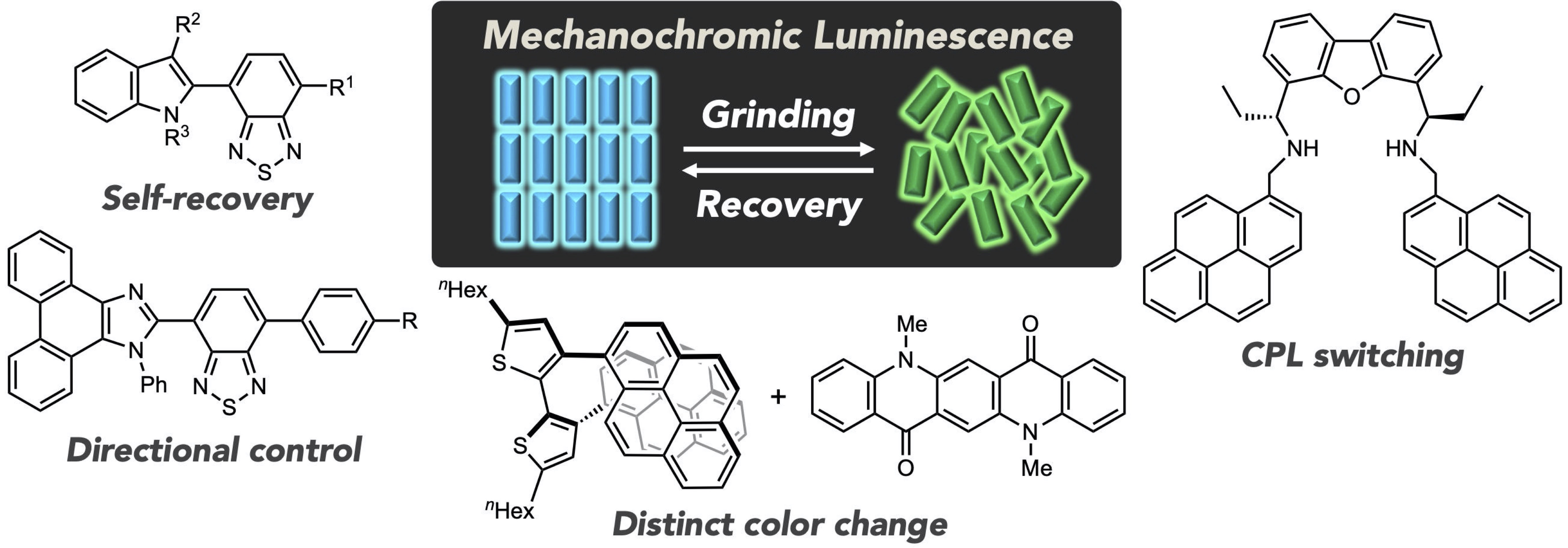 TOC graphic for Development of Innovative Luminescent Functional Molecules Based on Fine Organic Synthesis